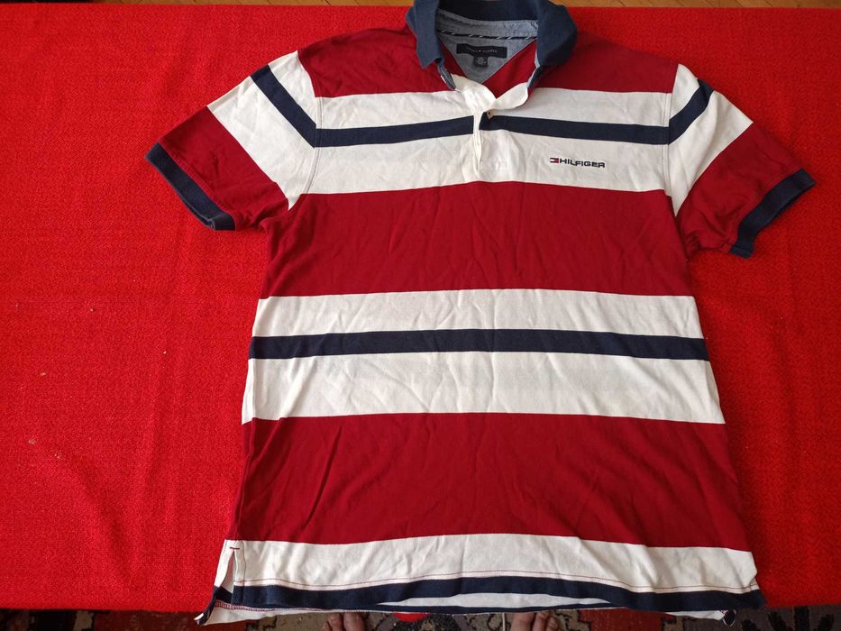 TOMMY HILFIGER Polo meskie r.L Stan BDB Okazja