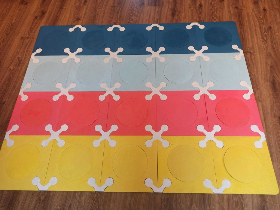 Duża mata piankowa dla dzieci - bezpieczne  tworzywo EVA! 180 × 144