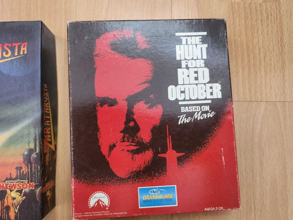Amiga 500  Commodore  Red October Zarathrusta Pudełka Do Gier