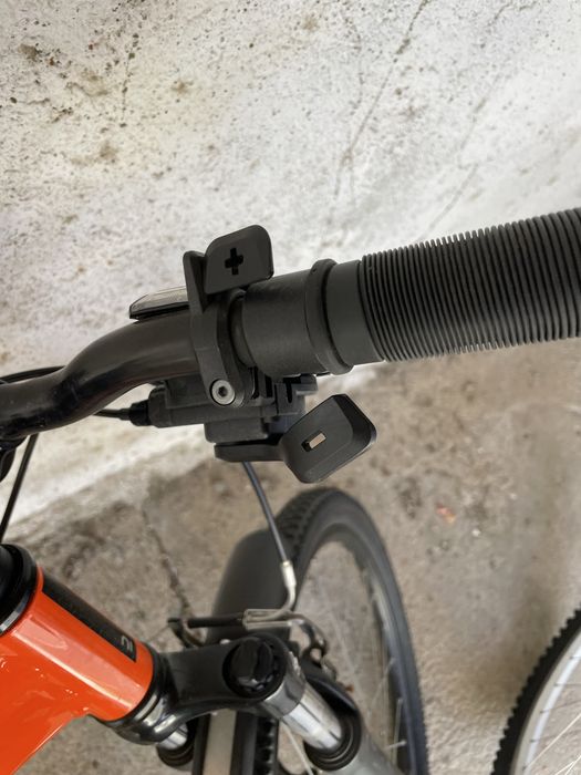 Bicicleta laranja