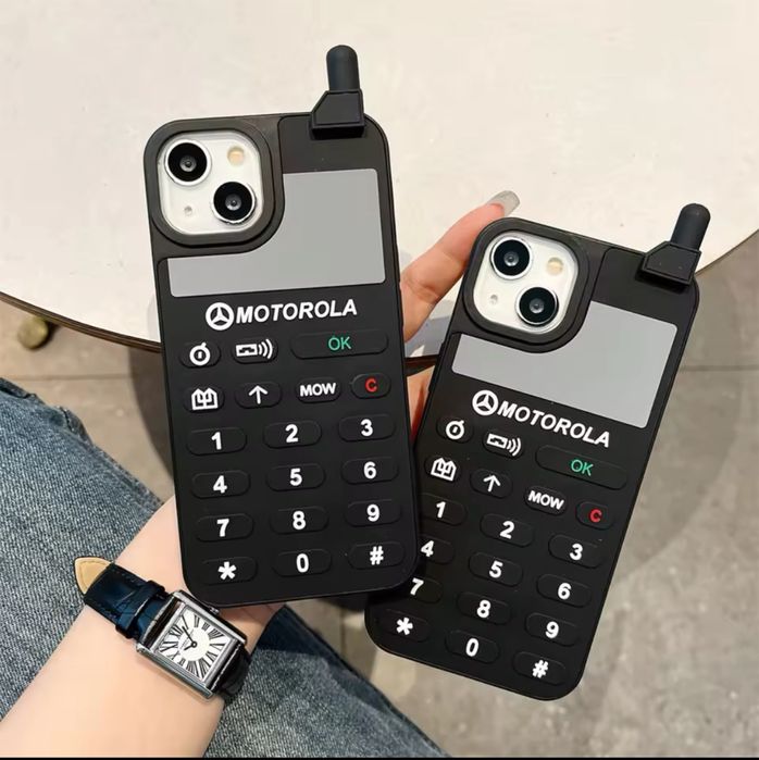 Чохол на iphone 14 pro у вигляді Motorola з антеною