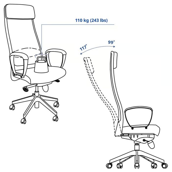 MARKUS krzesło biurowe/gamingowe