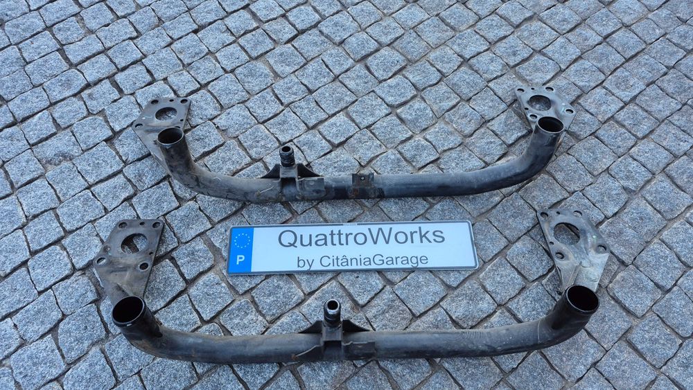 AUDI A4 B5 (8D) - Tubo Metálico Intercooler/ Apoio Motor Frente Fibra.