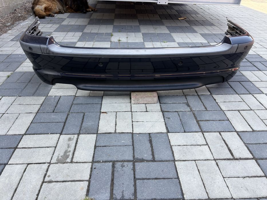 Zderzak tył m pakiet bmw e46 touring kombi orientblau metallic