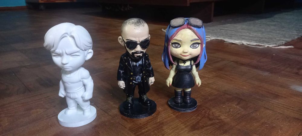 Chibis Impressão 3D