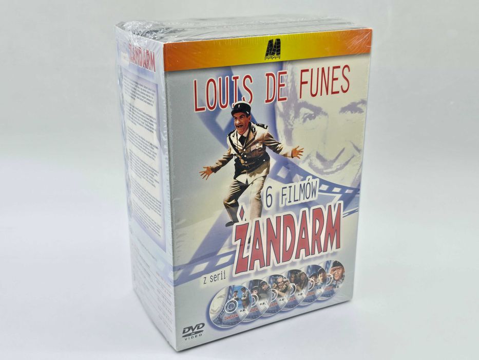 NOWE Żandarm Louis de Funes 6 x DVD Folia Monolith #rarytas