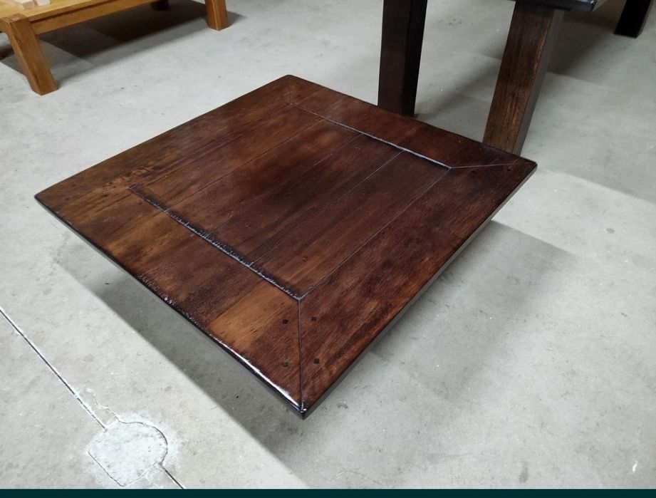 Stolik kawowy, ława, lite drewno dębowe.  Solidny!