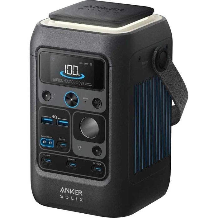 Anker Solix C300X DC (літій-залізо-фосфатні LiFePO4) в комплекті зарядний пристрій 100Вт! Новий