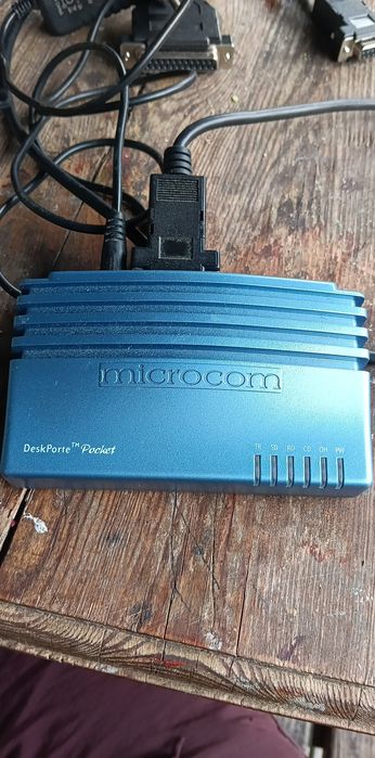 Modem dla kolekcjonera Microcom Desk porte pocket 56k