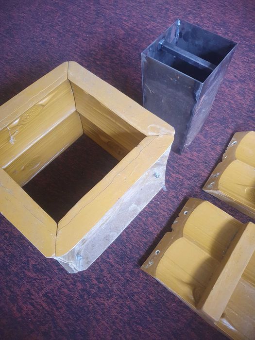 Форма Столб наборной Брус Форма стовп набірний Блок для паркану