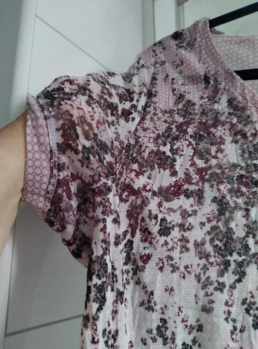 Футболка блузка  Cecil Германия р.XL 52 54 цветочный принт