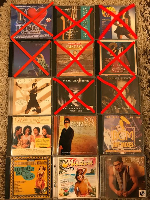 Lote de CD's Originais Variados