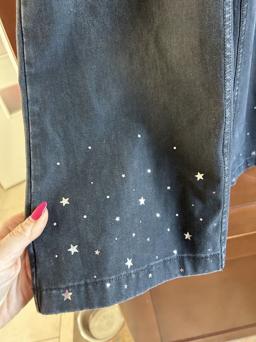 H&M spodnie szerokie roz.128