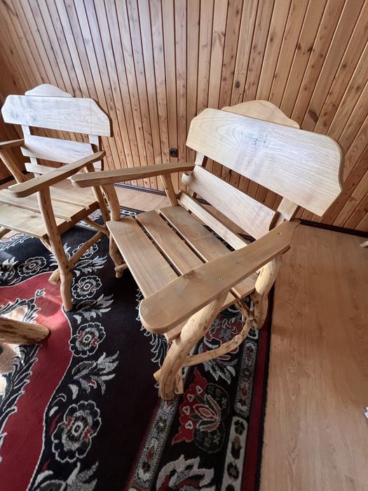 Komplet mebli ogrodowych Lity Dąb