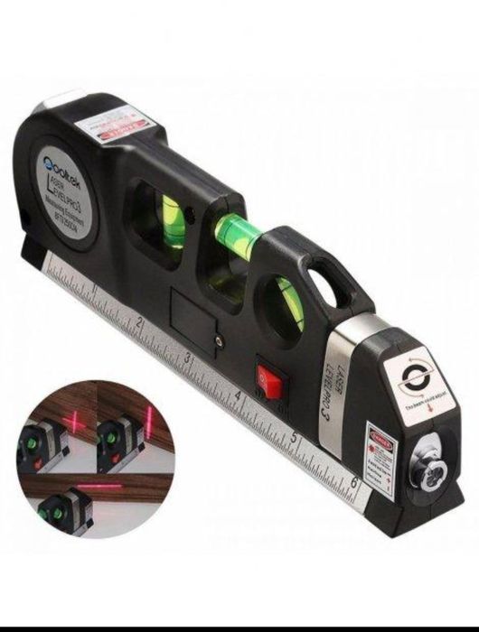 Лазерний рівень з вбудованою рулеткою Laser Level Pro 3