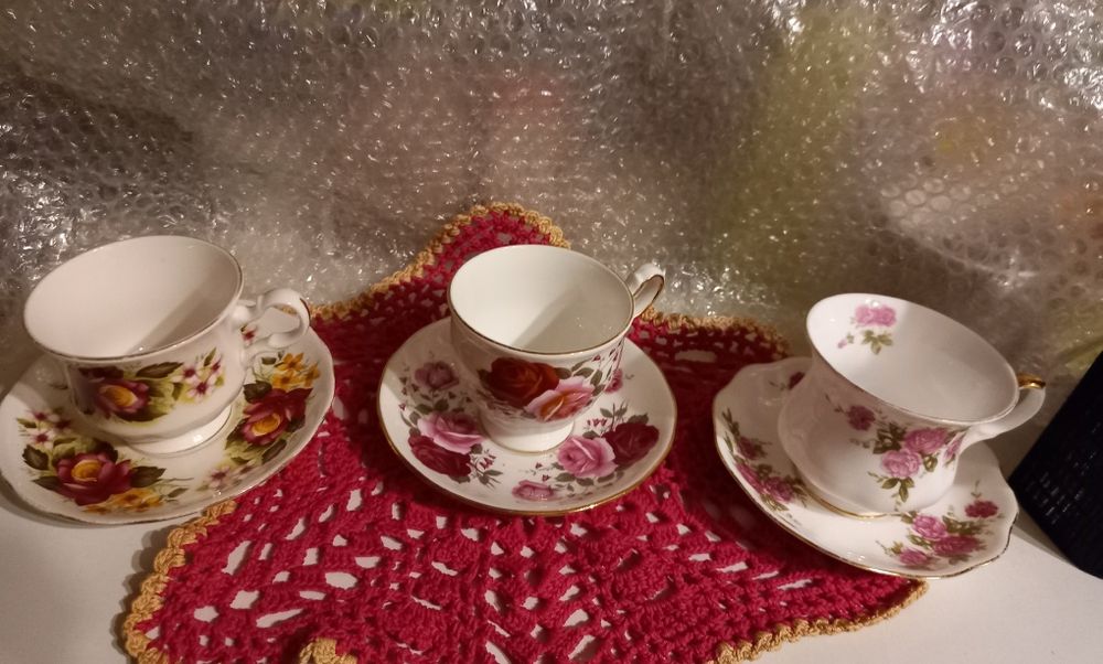 Чайные пары на 0, 5л(2 вида) и 250мл Англия