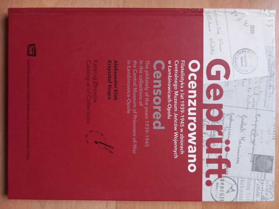 Filatelistyka z lat 1939-45 Gepruft Ocenzurowano Aleksander Klak