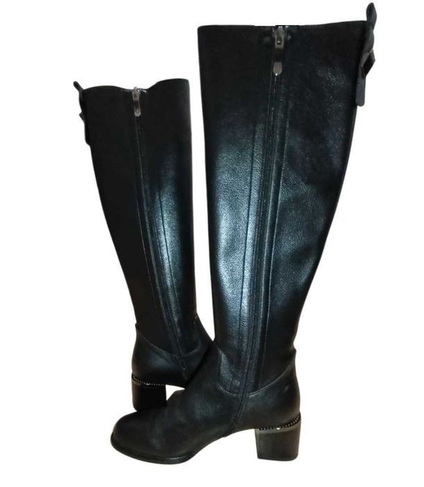 Нові стильні шкіряні чоботи Respect р-р 38