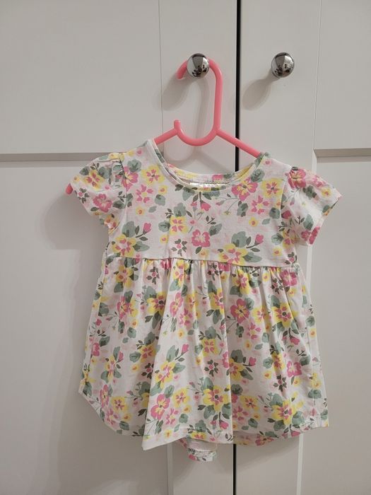 Letnia sukienka Ergee 74 w kwiatki jak nowa