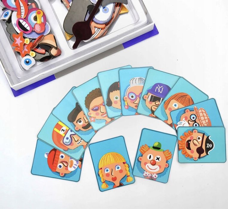 Puzzle magnetyczne układanka tablica magnesy
