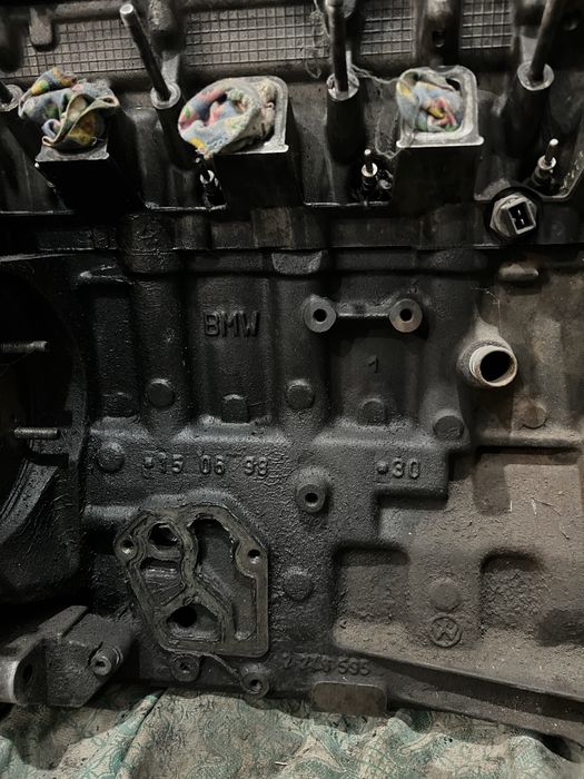 Мотор двигатель m47d20 e46 дизель 2.0