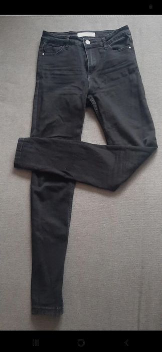 Spodnie Diverse Jeans czarne rurki S