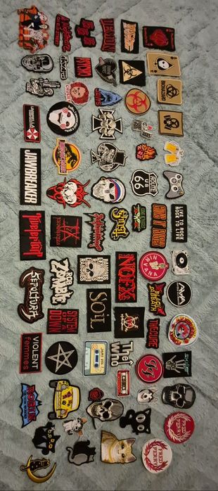 Patches de Bandas Rock Metal e Outros 2/2