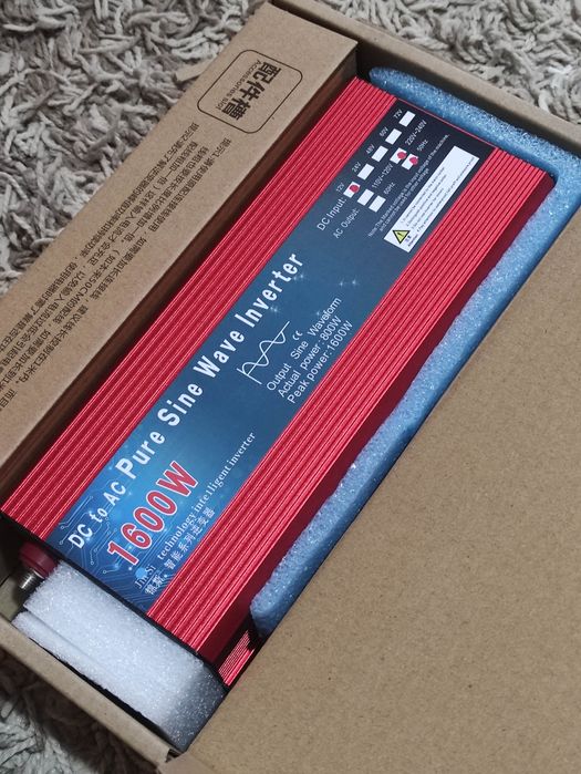 Инвертор 1600Вт бесперебойник Інвертор преобразователь 12в 220в