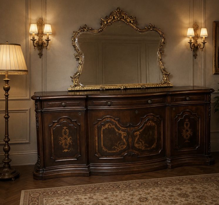 Piękna włoska komoda bufet bar stylowa meble stylowe italy sklep