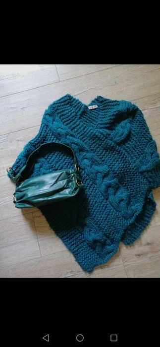 Atmosphere poncho i torebka
