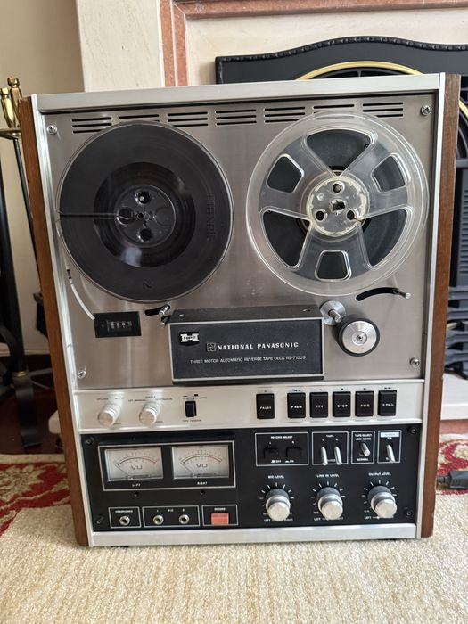 Gravador bobines RS-715US National Panasonic (Technics) reel to reel