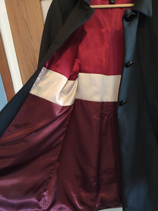 Płaszcz czarny cieżarna 42 H&M