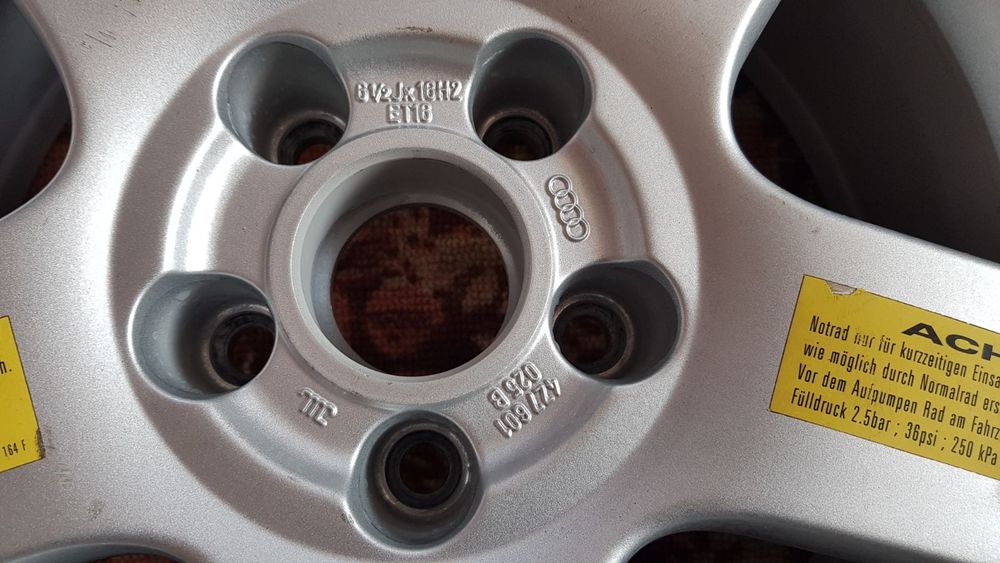 4Z7601025B 205/70 R16. Нова запаска докатка трансформер Audi A6C5