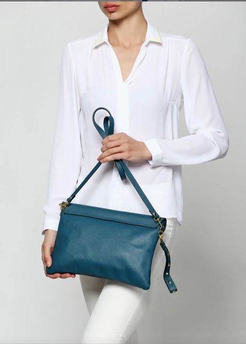 Сумка-клатч натуральная кожа