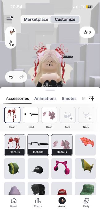Акаунт  Roblox продаж
