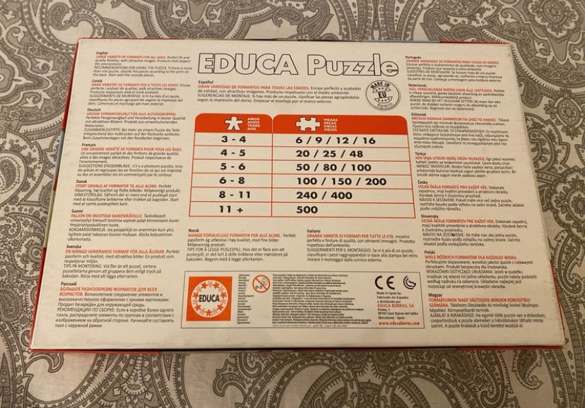 Puzzle Disney planes (aviões) da educa