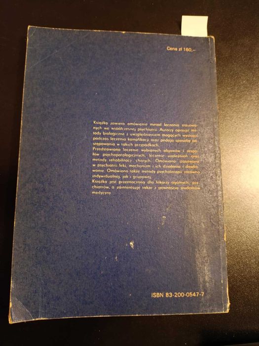 Zarys metod leczenia w psychiatrii - Adam Bilikiewicz