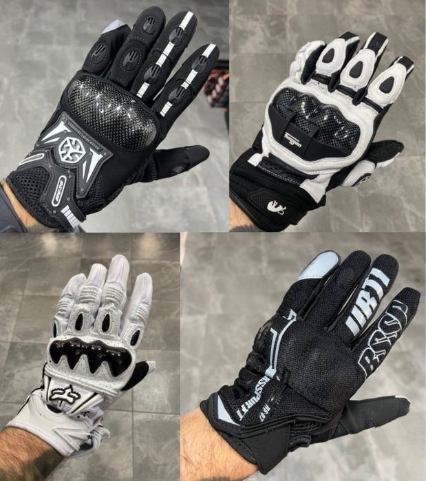 Моторукавички, перчатки для мотоцикла, рукавиці, мотоекіп