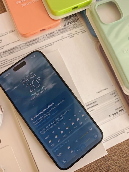 iPhone 15 Pro Max  6.7" 256GB Azul C/Garantia Em muito bom estado Aceito Retomas