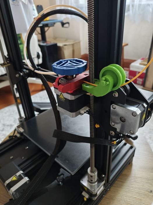 Drukarka 3D Creality Ender 3 v2 Zmodyfikowana Dodatki