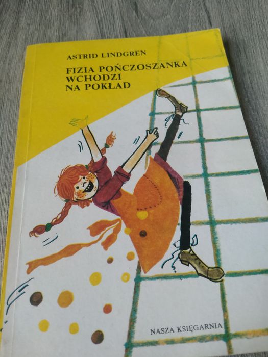 Astrid Lindgren Fizia pończoszanka wchodzi na pokład
