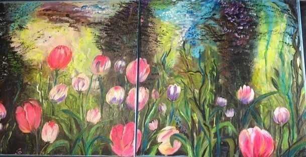 Obraz na płótnie Akryl - Kwiaty