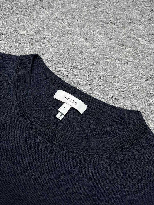 Чоловічий светр REISS - ВОВНА/АКРИЛ- Розмір S
