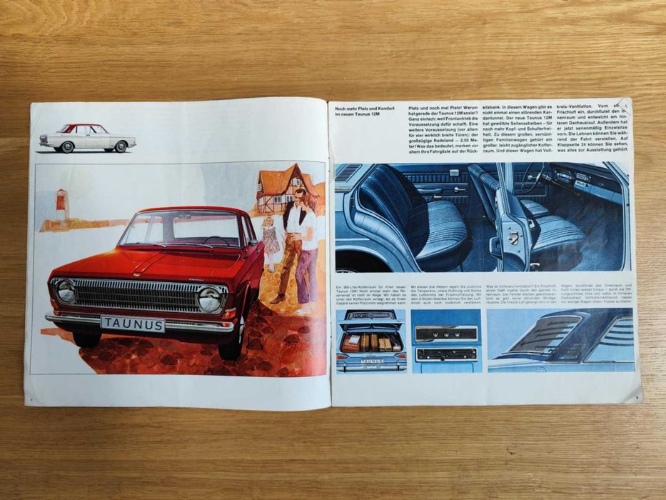 Prospekt FORD Taunus 12M 15M