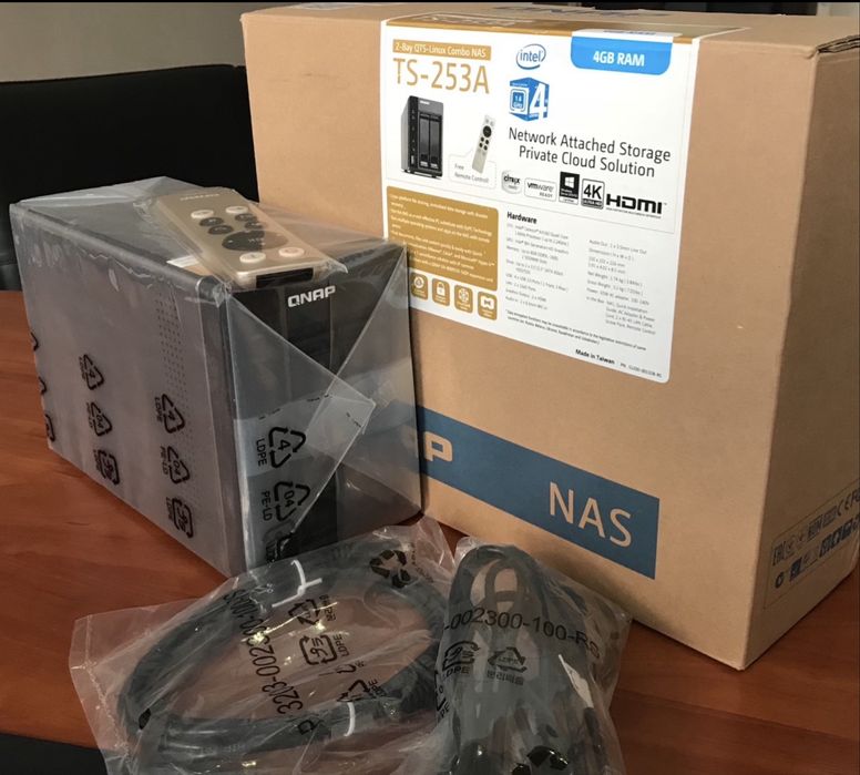 NAS сервер QNAP 253A 16gb ОЗУ