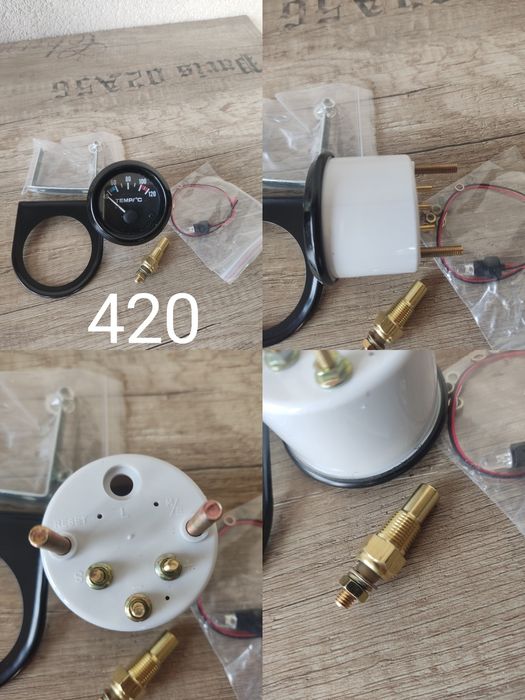 Датчик температуры Вольтметр Датчик давления масла охлаждающей жидкост