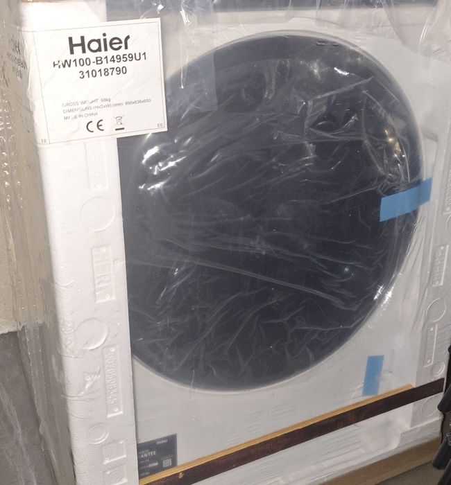 Máquina de Lavar Roupa Haier 10Kg HW100-B14959U1 Classe A (Nova/Selada)