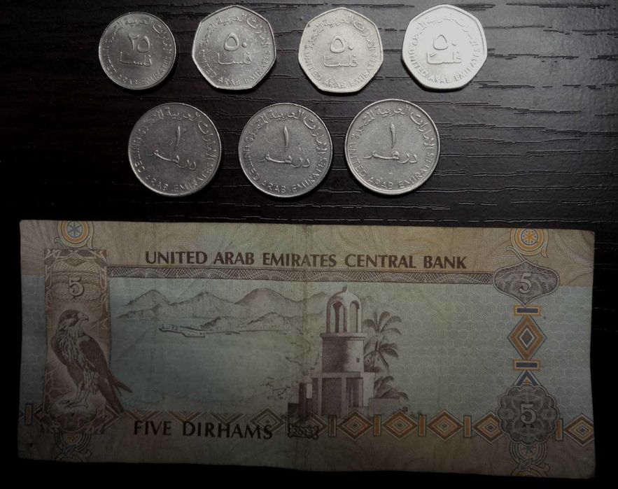 Монеты Великобритания США ОАЭ Словения. Нумизматика.