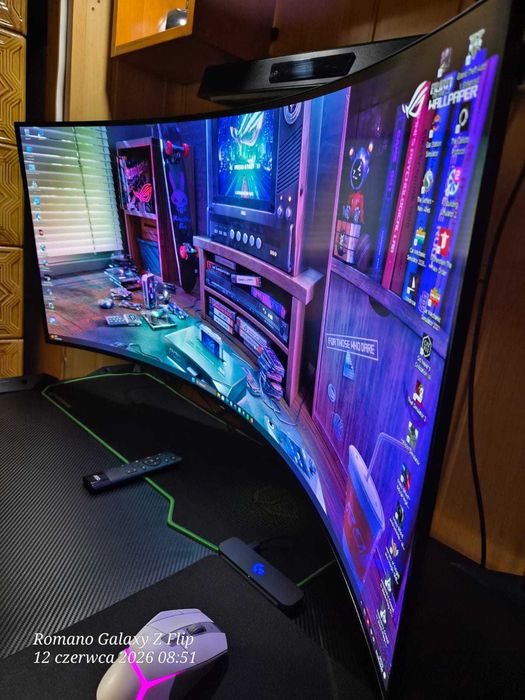 Monitor AOC Agon Pro AG456UCZD 44.5" OLED 3440x1440px 240Hz 0.03 ms [GTG] Curved - Stan BDB