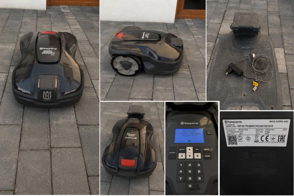 Husqvarna Automower 306 – robot koszący – stan idealny – 3 lata
